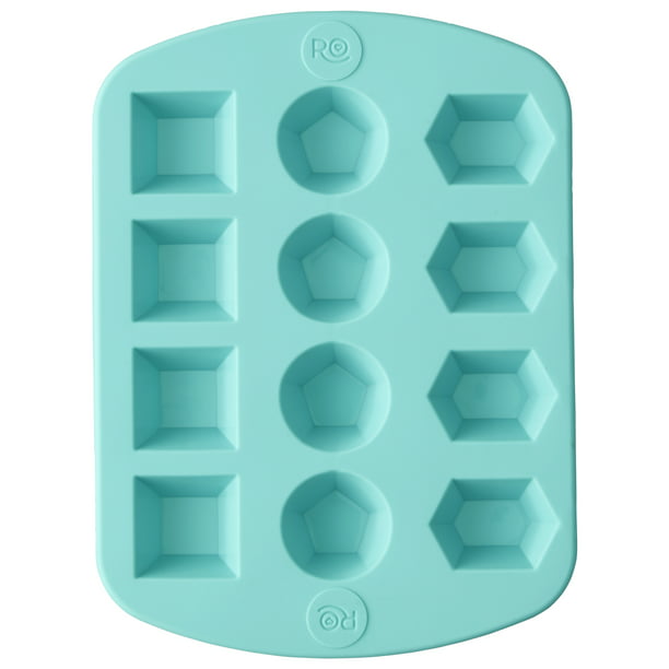 12-Cavity Wilton Silicone Gem Shapes Candy Mold 